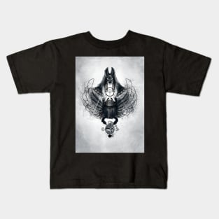 Anubis and the Scarab Beetle Kids T-Shirt